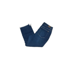 Judy Blue Joan High Rise Cropped Straight W/ Ankle Slit Size 18W